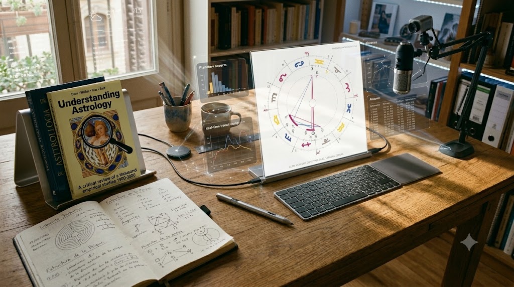 Astrología Experimental: carta natal, símbolo y pensamiento crítico